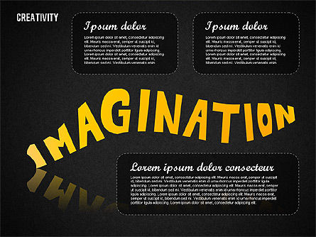 Creatività, Slide 11, 01723, Modelli di lavoro — PoweredTemplate.com