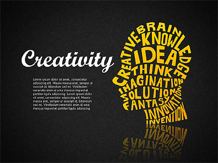 La créativité, Diapositive 9, 01723, Modèles commerciaux — PoweredTemplate.com