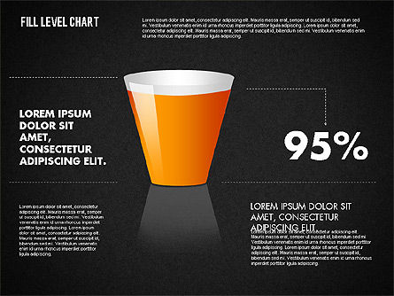 Gráfico de llenado de nivel, Diapositiva 10, 01726, Modelos de negocios — PoweredTemplate.com