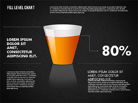 Gráfico de llenado de nivel, Diapositiva 11, 01726, Modelos de negocios — PoweredTemplate.com
