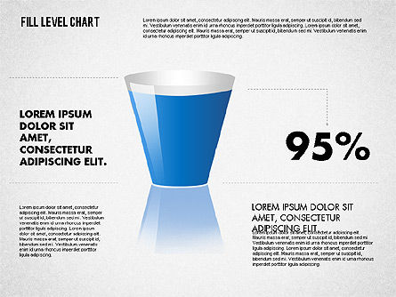 Gráfico de llenado de nivel, Diapositiva 2, 01726, Modelos de negocios — PoweredTemplate.com