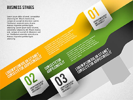 비즈니스 옵션 단계, 슬라이드 3, 01727, 비즈니스 모델 — PoweredTemplate.com