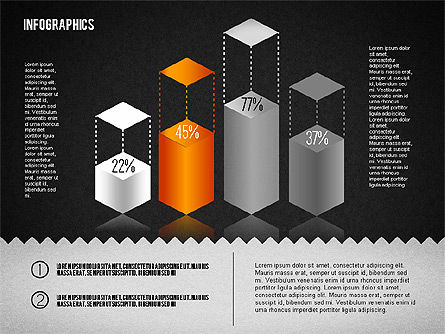 Infografis Distribusi Media, Slide 11, 01731, Model Bisnis — PoweredTemplate.com