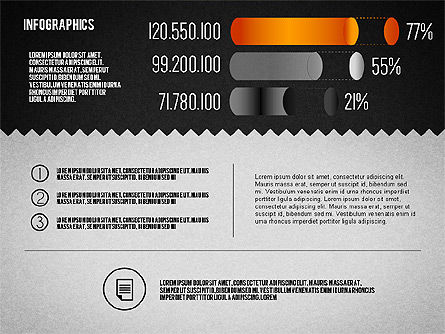 Infografis Distribusi Media, Slide 16, 01731, Model Bisnis — PoweredTemplate.com