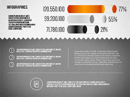 Infografis Distribusi Media, Slide 8, 01731, Model Bisnis — PoweredTemplate.com