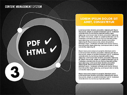 CMS 프리젠 테이션 템플릿, 슬라이드 12, 01732, 비즈니스 모델 — PoweredTemplate.com