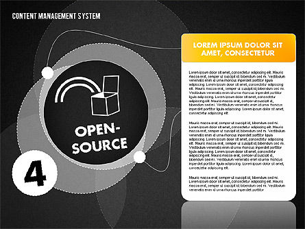 Plantilla de presentación de CMS, Diapositiva 13, 01732, Modelos de negocios — PoweredTemplate.com