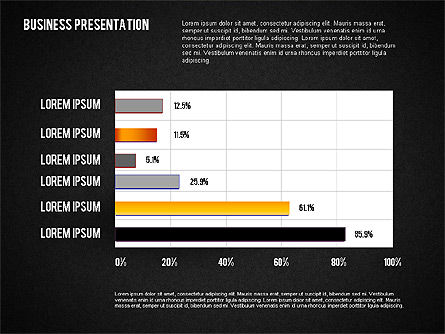Diagrammes de présentation des entreprises, Diapositive 14, 01741, Modèles commerciaux — PoweredTemplate.com
