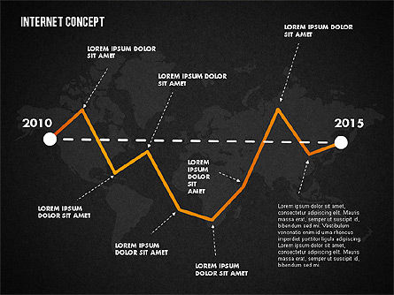 Internet infographics, Dia 13, 01751, Businessmodellen — PoweredTemplate.com