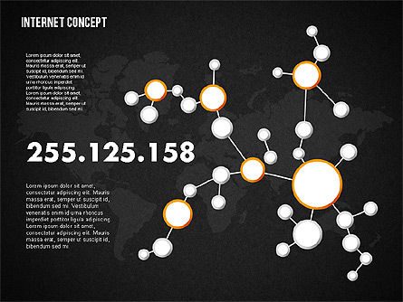 인터넷 infographics, 슬라이드 14, 01751, 비즈니스 모델 — PoweredTemplate.com