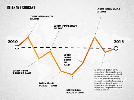 Infografía de Internet, Diapositiva 5, 01751, Modelos de negocios — PoweredTemplate.com