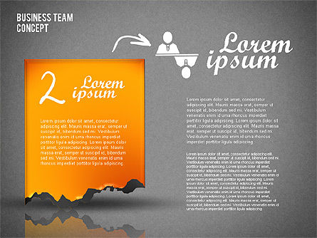 Présentation de l'équipe commerciale, Diapositive 11, 01757, Modèles commerciaux — PoweredTemplate.com