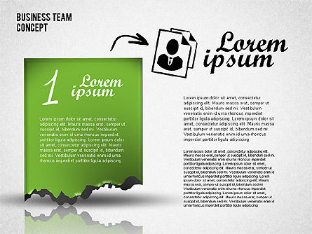 Presentazione della squadra di affari, Slide 2, 01757, Modelli di lavoro — PoweredTemplate.com