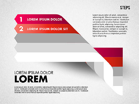 Diagram Pilihan Polylines, Slide 5, 01760, Model Bisnis — PoweredTemplate.com