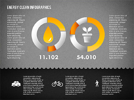 Infographie de l'énergie propre, Diapositive 10, 01764, Modèles commerciaux — PoweredTemplate.com