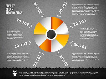クリーンエネルギーinfographics, スライド 12, 01764, ビジネスモデル — PoweredTemplate.com