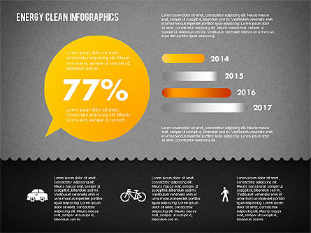 Infographie de l'énergie propre, Diapositive 13, 01764, Modèles commerciaux — PoweredTemplate.com