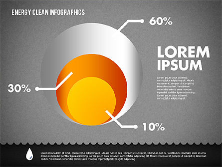 Infografica di energia pulita, Slide 14, 01764, Modelli di lavoro — PoweredTemplate.com
