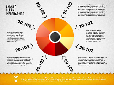 Schone energie infographics, Dia 4, 01764, Businessmodellen — PoweredTemplate.com