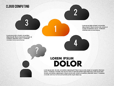Diagramme de stockage en nuage, Diapositive 6, 01767, Modèles commerciaux — PoweredTemplate.com