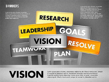 Banners con palabras, Diapositiva 16, 01771, Modelos de negocios — PoweredTemplate.com