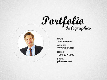 Plantilla del curriculum vitae, Plantilla de PowerPoint, 01776, Plantillas de presentación — PoweredTemplate.com