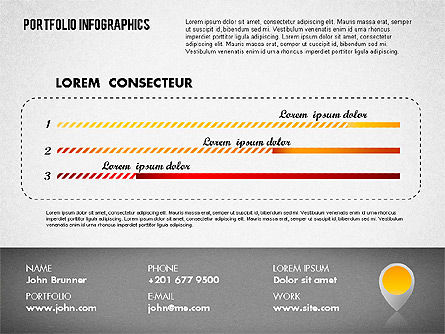 Modèle de curriculum vitae, Diapositive 6, 01776, Modèles de présentations — PoweredTemplate.com