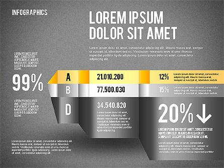 Kotak Peralatan Grafik Infografis, Slide 10, 01778, Model Bisnis — PoweredTemplate.com