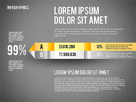 Infographics grafiek toolbox, Dia 11, 01778, Businessmodellen — PoweredTemplate.com