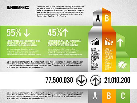 Infographics caixa de ferramentas gráfico, Deslizar 6, 01778, Modelos de Negócio — PoweredTemplate.com
