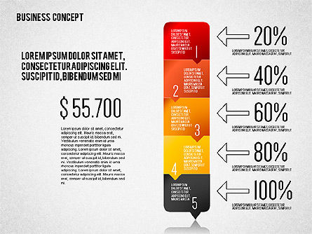 Concepto de informe de negocio, Diapositiva 5, 01782, Modelos de negocios — PoweredTemplate.com