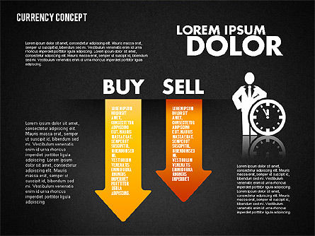 Concept de devise, Diapositive 16, 01784, Modèles commerciaux — PoweredTemplate.com