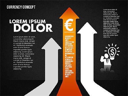 Concepto de moneda, Diapositiva 9, 01784, Modelos de negocios — PoweredTemplate.com