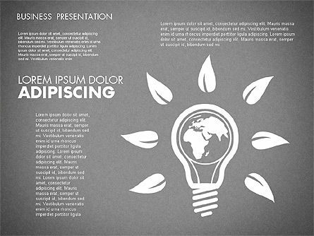 Présentation de l'idée créative, Diapositive 14, 01785, Modèles de présentations — PoweredTemplate.com