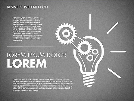 Creatief idee presentatie, Dia 16, 01785, Presentatie Templates — PoweredTemplate.com