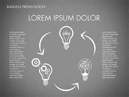 Présentation de l'idée créative, Diapositive 7, 01785, Modèles de présentations — PoweredTemplate.com