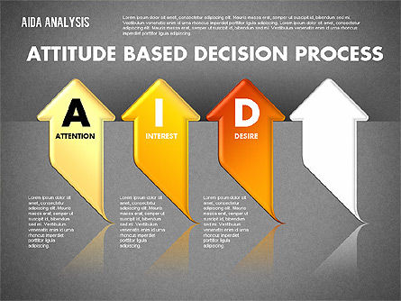 Aida diagram, Dia 15, 01787, Businessmodellen — PoweredTemplate.com