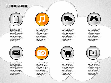 Formas de Cloud Computing, Diapositiva 8, 01790, Modelos de negocios — PoweredTemplate.com