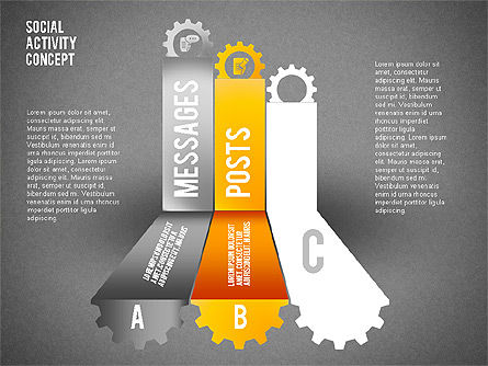 Bentuk Aktivitas Sosial, Slide 10, 01796, Bentuk — PoweredTemplate.com