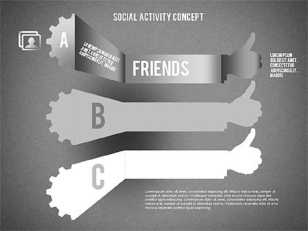 Bentuk Aktivitas Sosial, Slide 12, 01796, Bentuk — PoweredTemplate.com