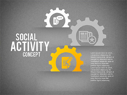 Sociale activiteit vormen, Dia 8, 01796, Figuren — PoweredTemplate.com