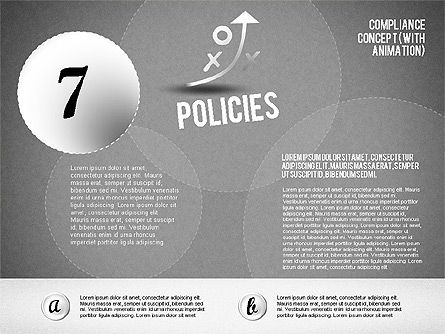 Regulatory concetto di conformità (con animazione), Slide 18, 01797, Modelli di lavoro — PoweredTemplate.com
