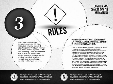 Regulatory Compliance Concept (with animation), Slide 5, 01797, Business Models — PoweredTemplate.com
