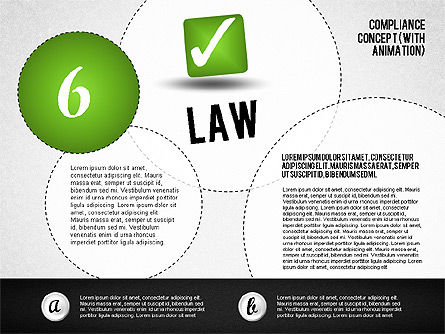 Regulatory concetto di conformità (con animazione), Slide 8, 01797, Modelli di lavoro — PoweredTemplate.com
