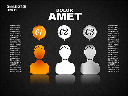 Concept de communication, Diapositive 10, 01800, Modèles commerciaux — PoweredTemplate.com