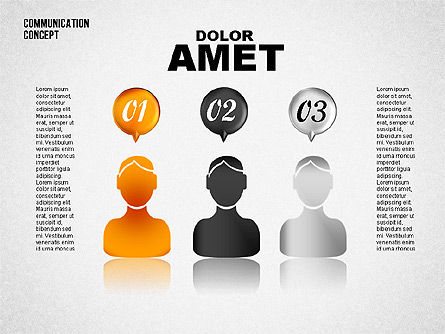 Concept de communication, Diapositive 2, 01800, Modèles commerciaux — PoweredTemplate.com