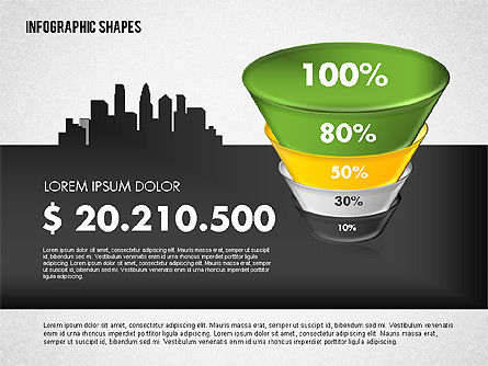 Funnel Infographics, Slide 6, 01802, Business Models — PoweredTemplate.com