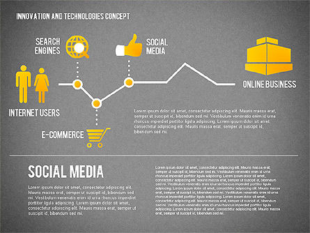 Diagramma di processo di business online, Slide 13, 01807, Diagrammi di Processo — PoweredTemplate.com