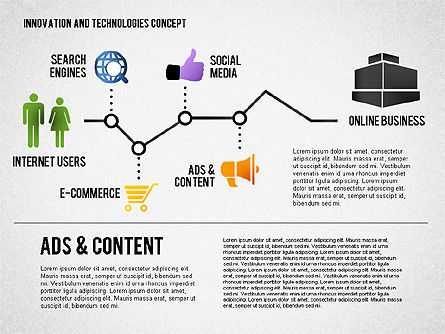 Diagramma di processo di business online, Slide 5, 01807, Diagrammi di Processo — PoweredTemplate.com