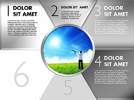 Stages com diagrama da foto, Deslizar 18, 01811, Diagramas de Etapas — PoweredTemplate.com